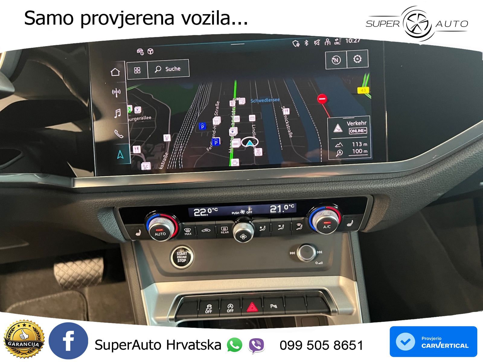 Audi Q3 35 TFSI (150 KS) S tronic advanced LED+GR SJED+ACC