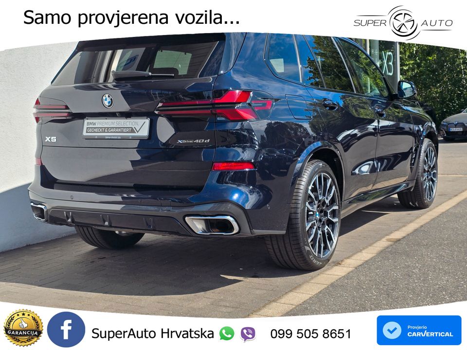 BMW X5 40d (352 KS) xDrive Steptronic M Sport LED+GR SJED+ACC