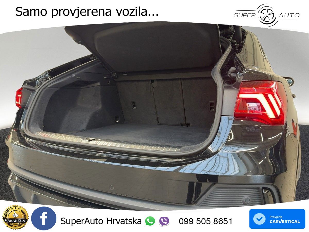 Audi Q3 II Sportback 45 TFSI (245 KS) quattro S tronic S line MATRIX+GR SJED+KAM