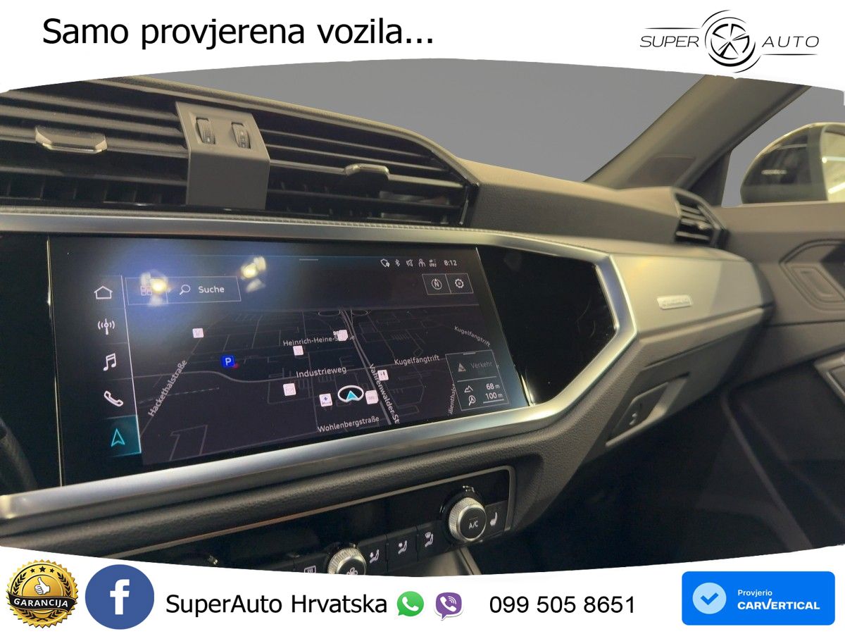 Audi Q3 II Sportback 45 TFSI (245 KS) quattro S tronic S line MATRIX+GR SJED+KAM