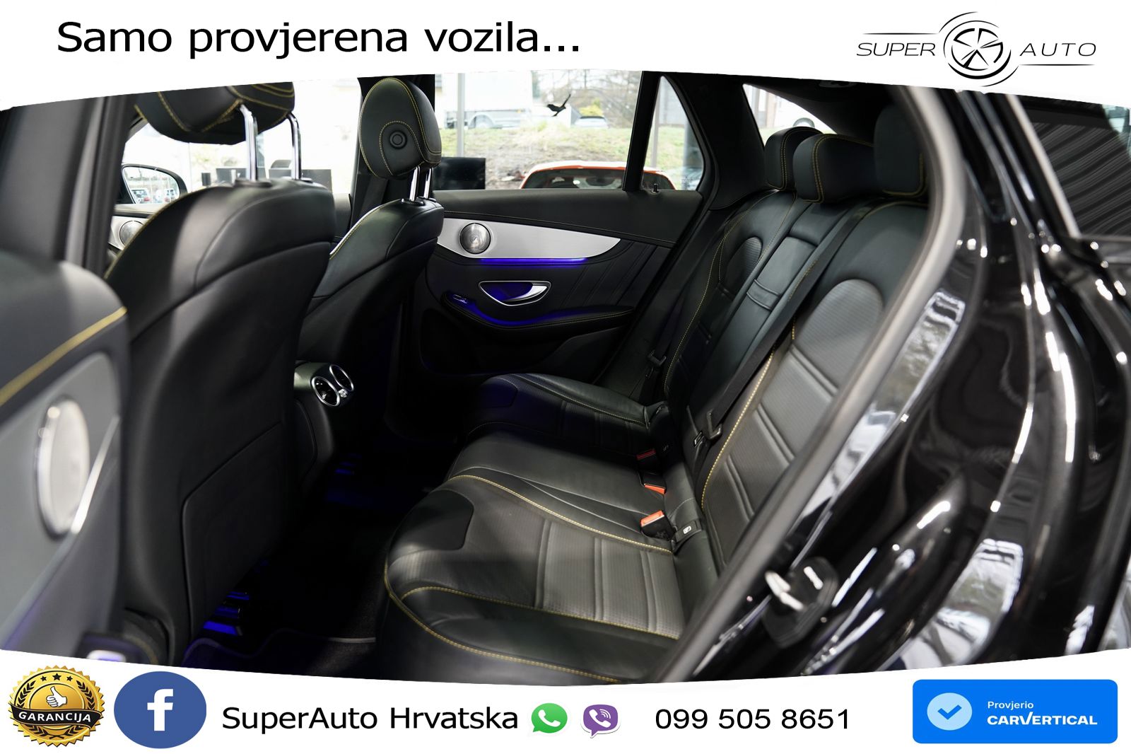Mercedes AMG GLC 63 V8 (476 KS) 4MATIC+ MCT ACC+GR SJED+360+PANO