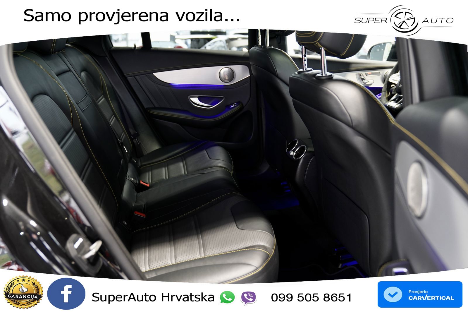 Mercedes AMG GLC 63 V8 (476 KS) 4MATIC+ MCT ACC+GR SJED+360+PANO