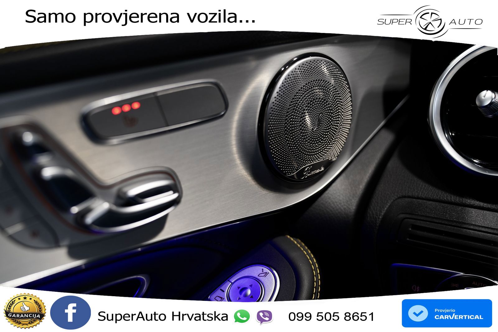 Mercedes AMG GLC 63 V8 (476 KS) 4MATIC+ MCT ACC+GR SJED+360+PANO