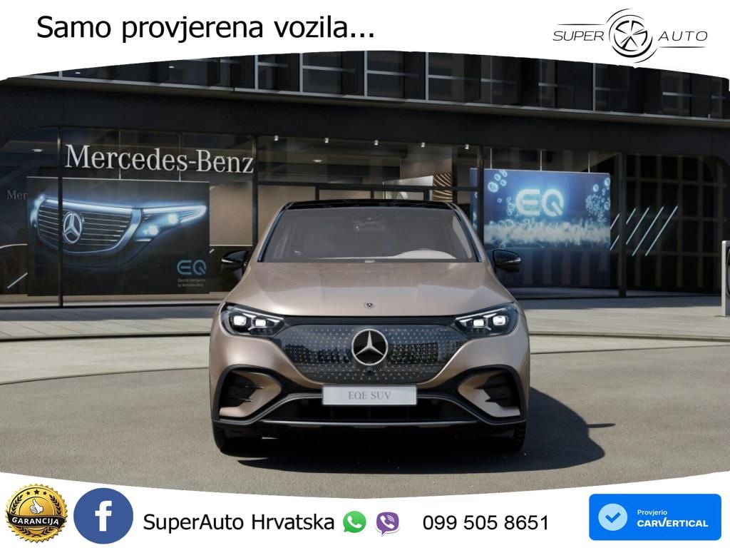 Mercedes EQE SUV 500 100 kWh (408 KS) 4MATIC AMG ACC+HEAD+GR SJED+360+PANO