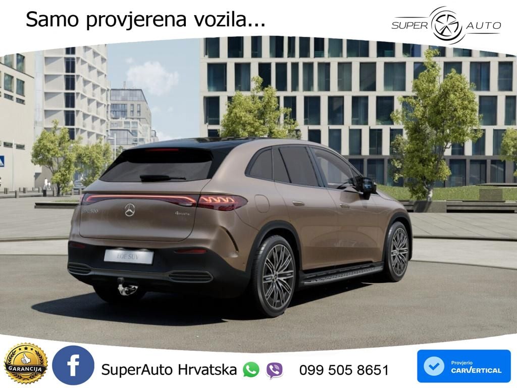 Mercedes EQE SUV 500 100 kWh (408 KS) 4MATIC AMG ACC+HEAD+GR SJED+360+PANO