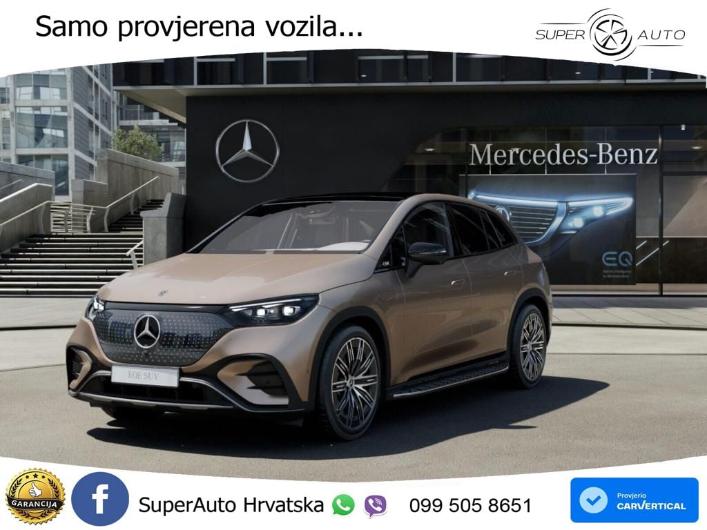 Mercedes EQE SUV 500 100 kWh (408 KS) 4MATIC AMG ACC+HEAD+GR SJED+360+PANO