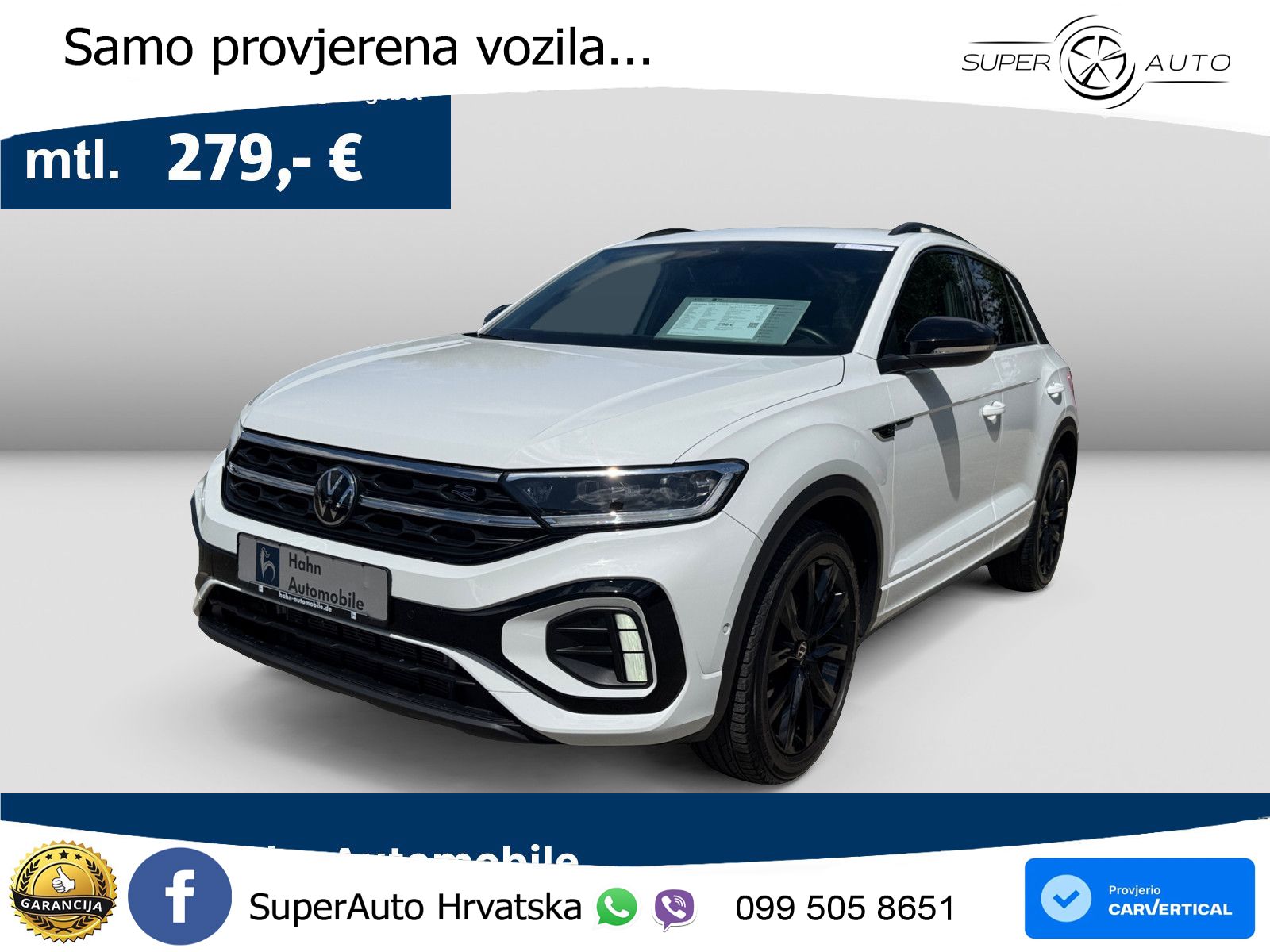 Volkswagen T-Roc I 1.5 TSI (150 KS) LED+GR SJED+ACC