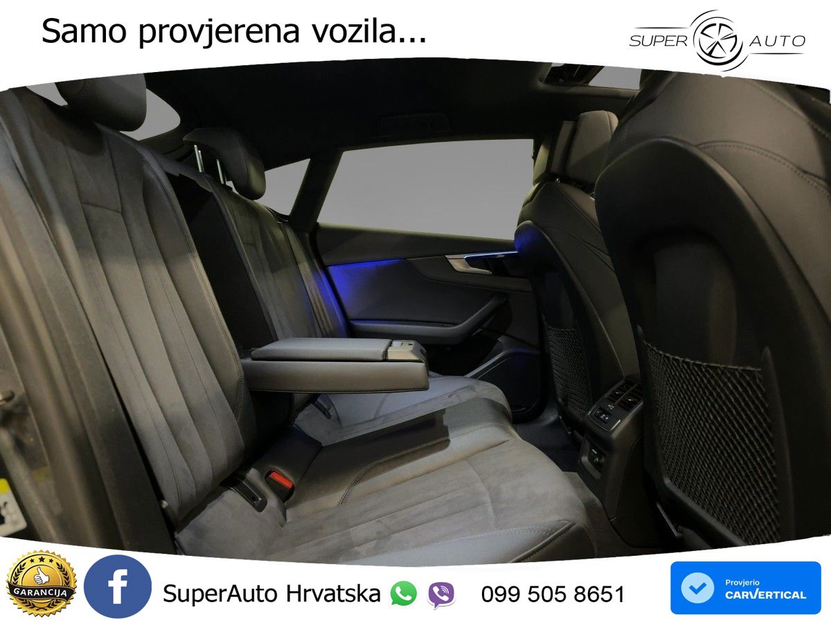 Audi A5 Sportback  40 TFSI (204 KS) S tronic S line LED+GR SJED+ACC