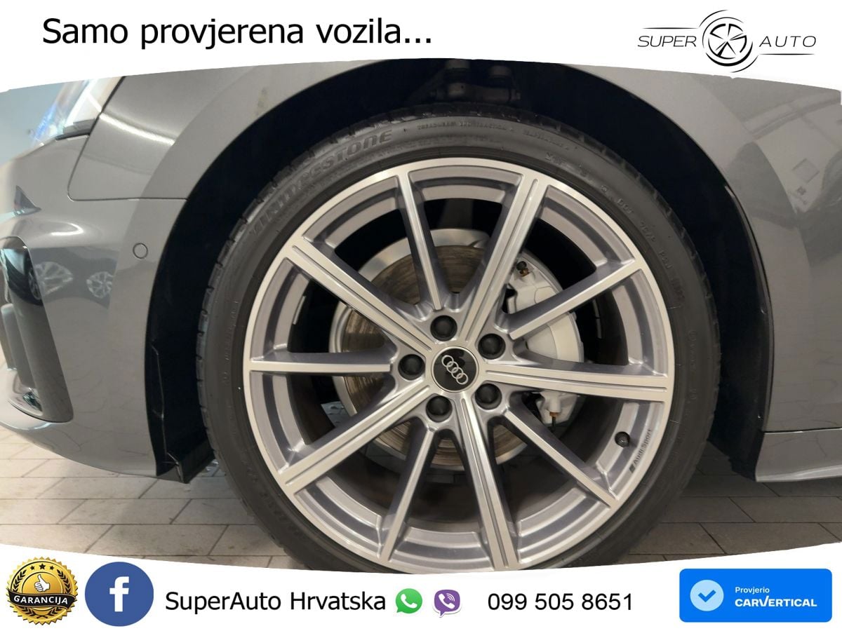 Audi A5 Sportback  40 TFSI (204 KS) S tronic S line LED+GR SJED+ACC