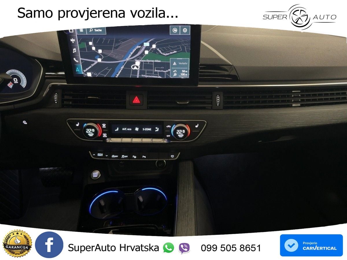 Audi A5 Sportback  40 TFSI (204 KS) S tronic S line LED+GR SJED+ACC