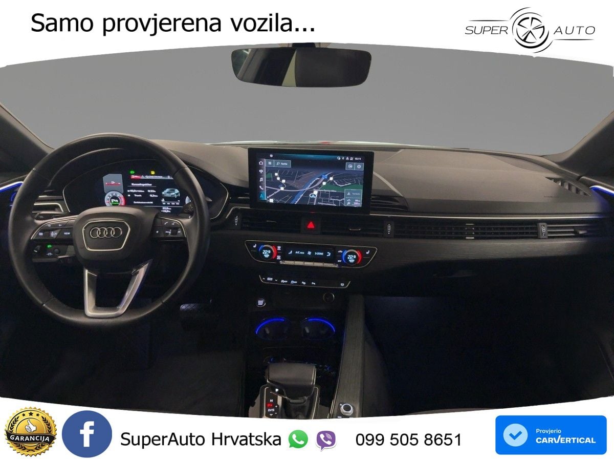 Audi A5 Sportback  40 TFSI (204 KS) S tronic S line LED+GR SJED+ACC