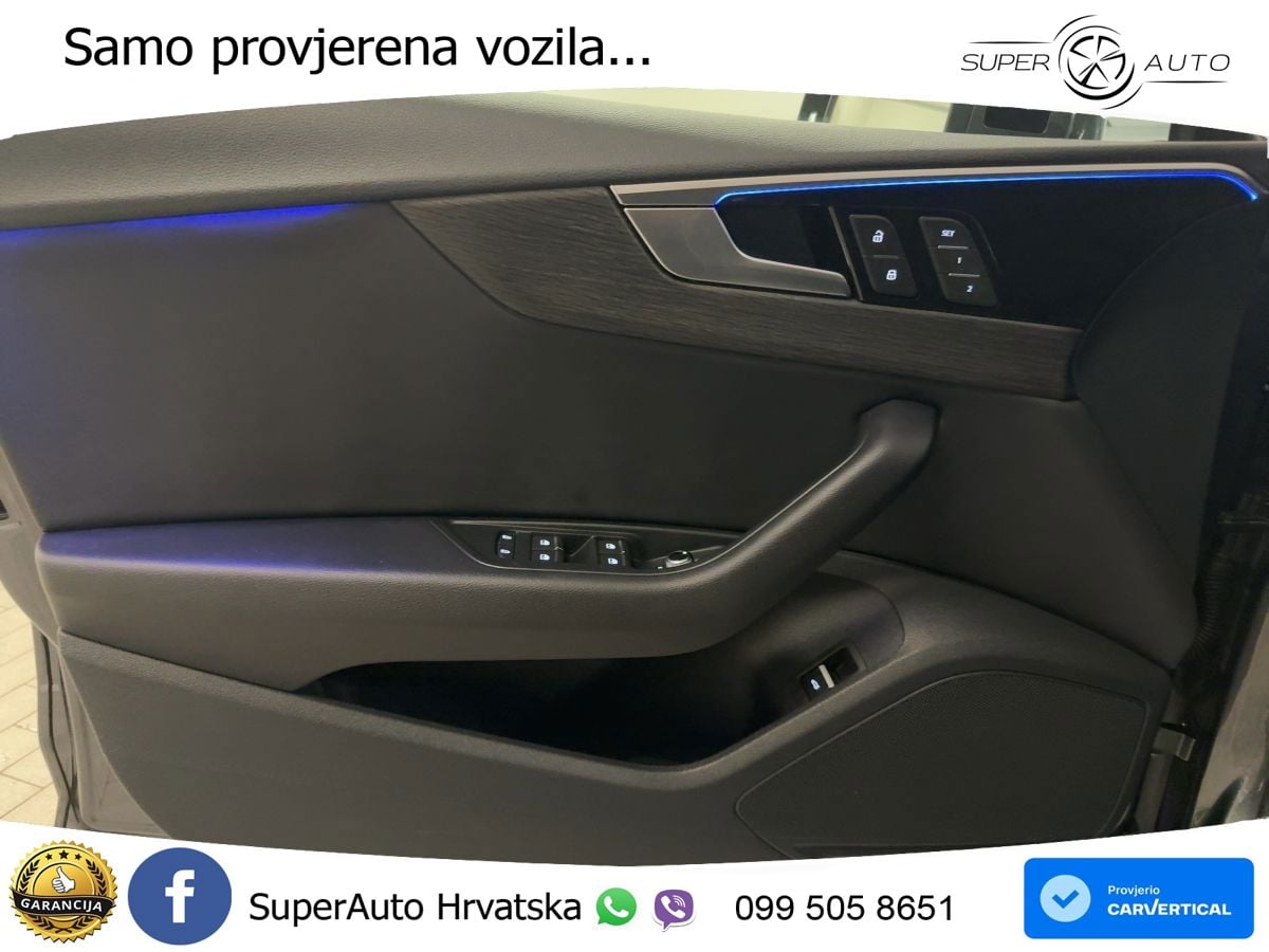 Audi A5 Sportback  40 TFSI (204 KS) S tronic S line LED+GR SJED+ACC