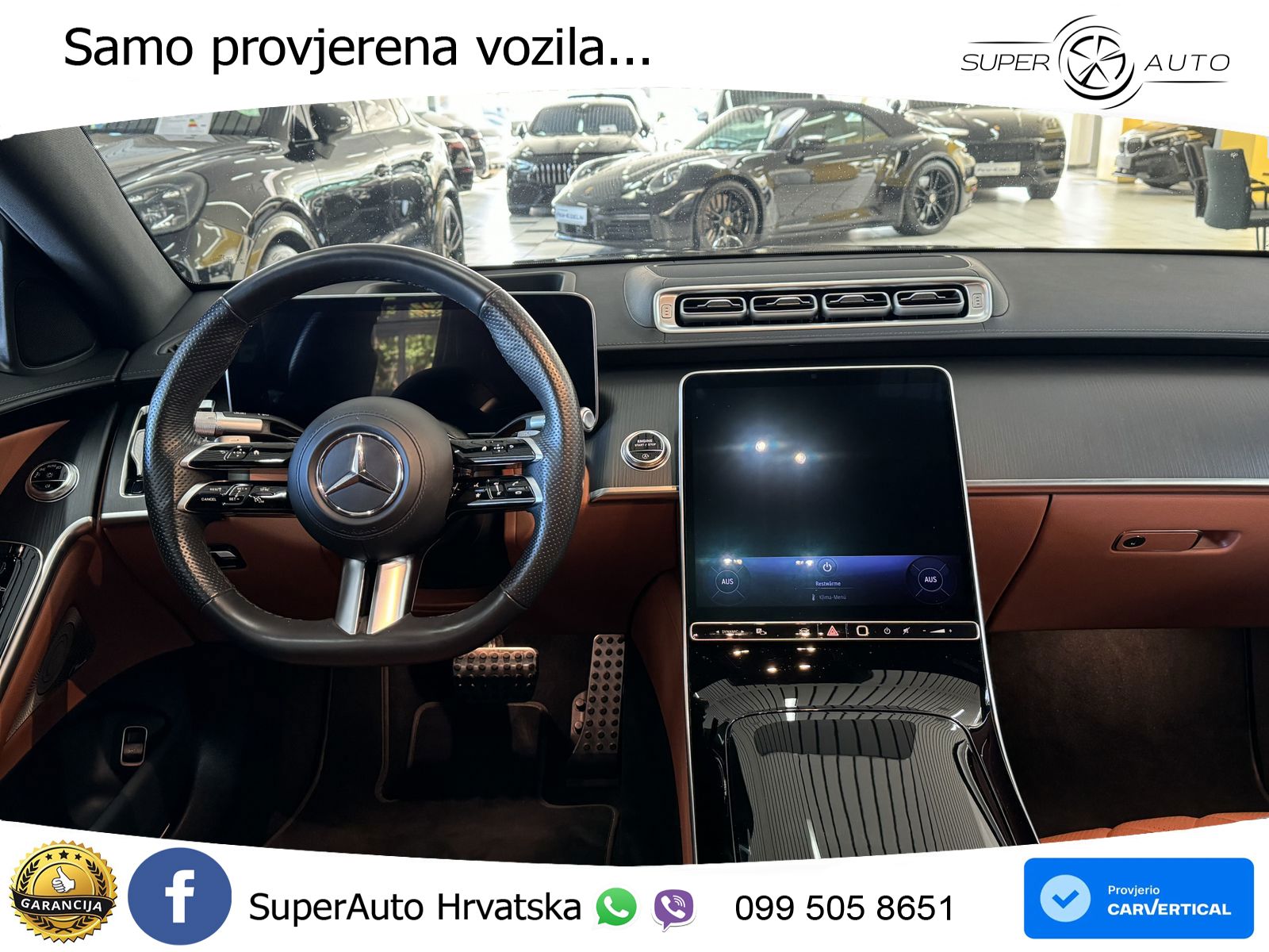 Mercedes S 450d (367 KS) EQ Boost 4MATIC 9G-TRONIC AMG ACC+HEAD+4xGR SJED+360+PANO