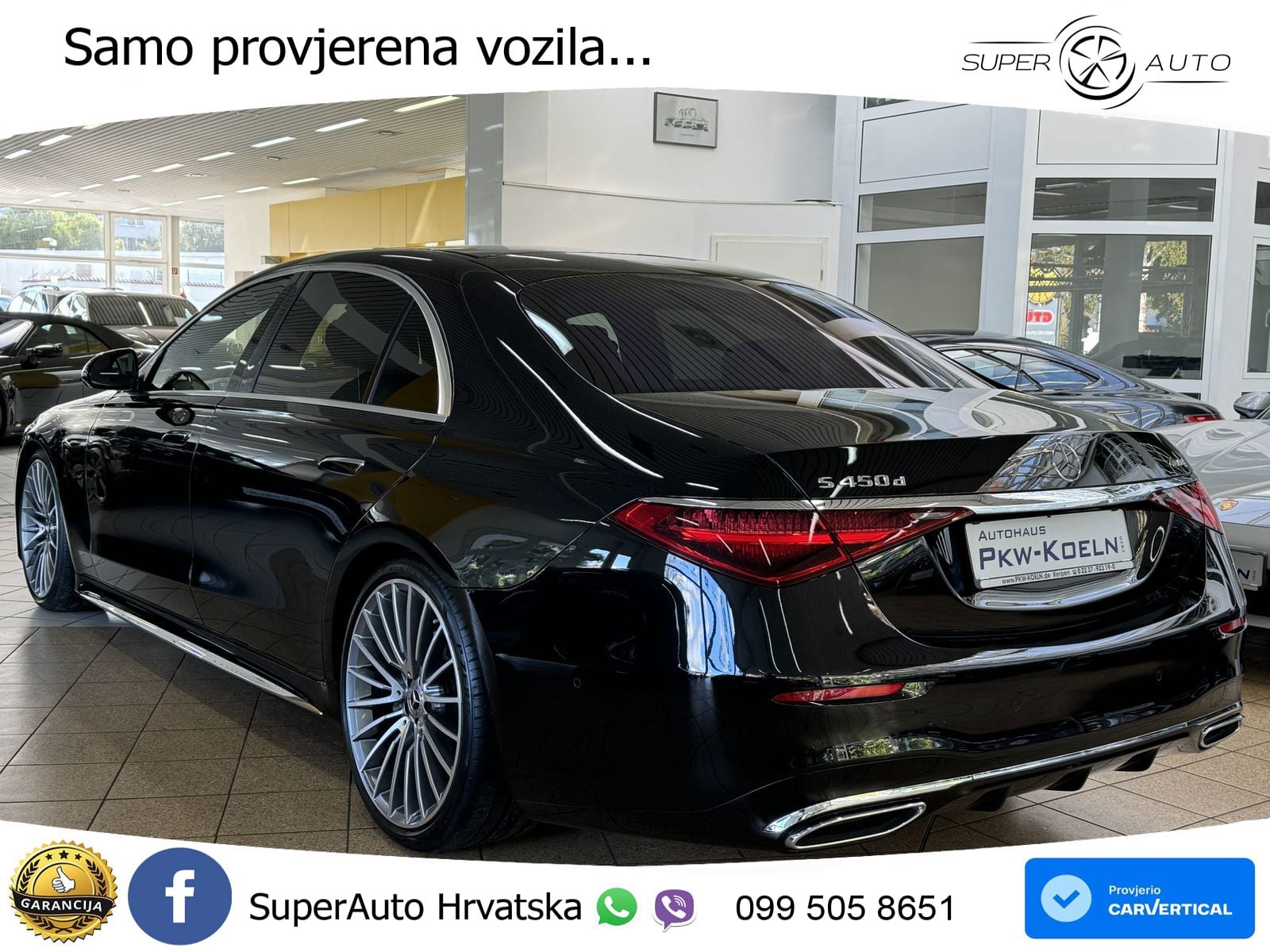 Mercedes S 450d (367 KS) EQ Boost 4MATIC 9G-TRONIC AMG ACC+HEAD+4xGR SJED+360+PANO