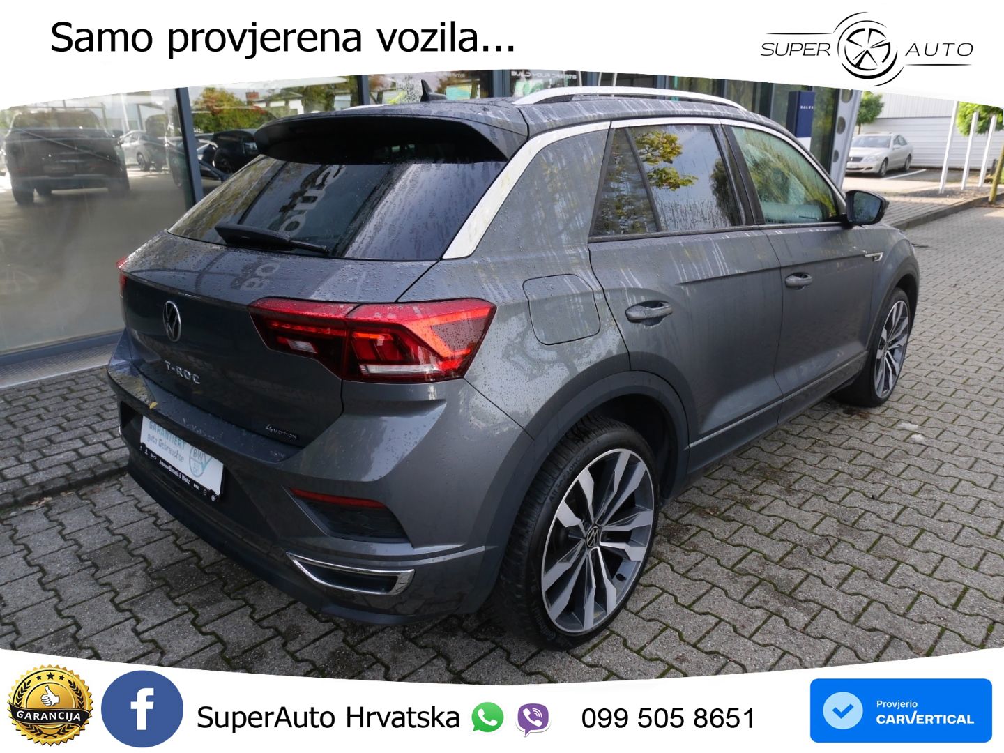 Volkswagen T-Roc I 2.0 TSI (190 KS) 4M DSG LED+GR SJED+ACC