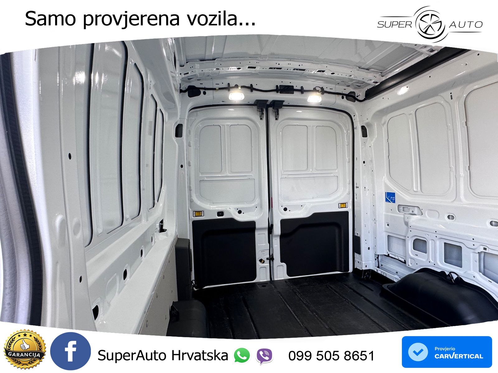 Ford Transit E 350 L3H2 230V / 68KWh 316Km WLTP 184 KS
