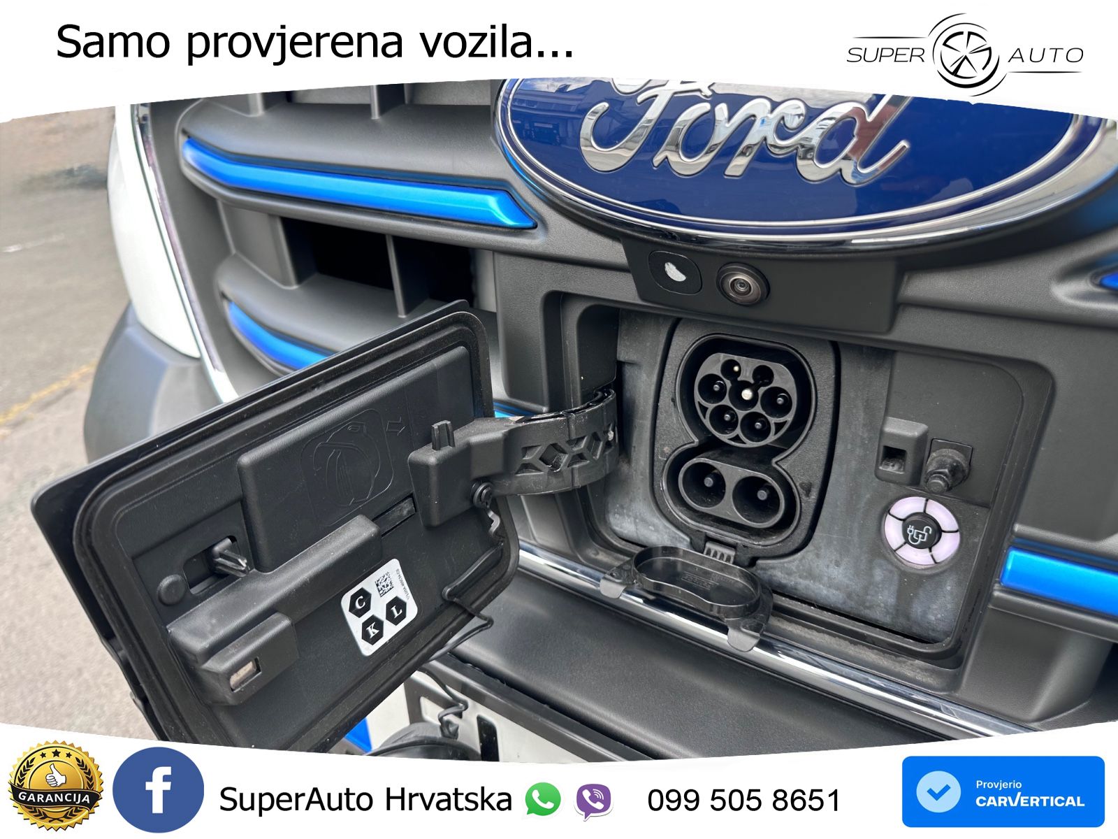 Ford Transit E 350 L3H2 230V / 68KWh 316Km WLTP 184 KS