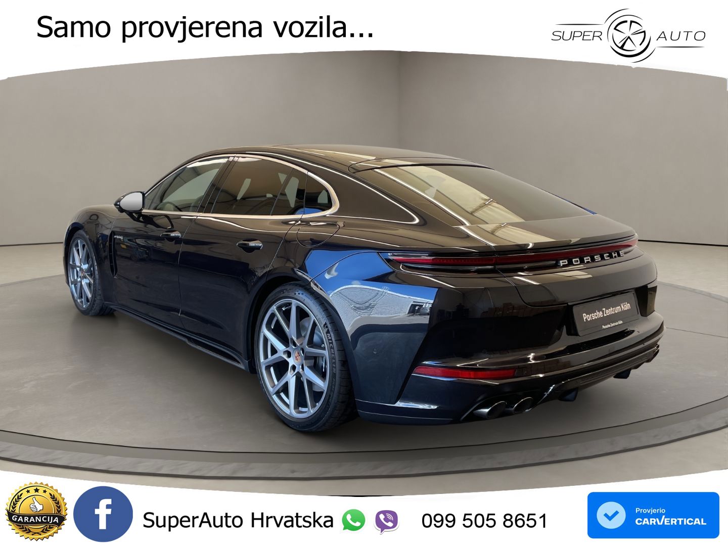 Porsche Panamera 4 2.9 V6 (470 KS) E-Hybrid PDK ZRAČNI+ACC+GR SJED+KAM+PANO