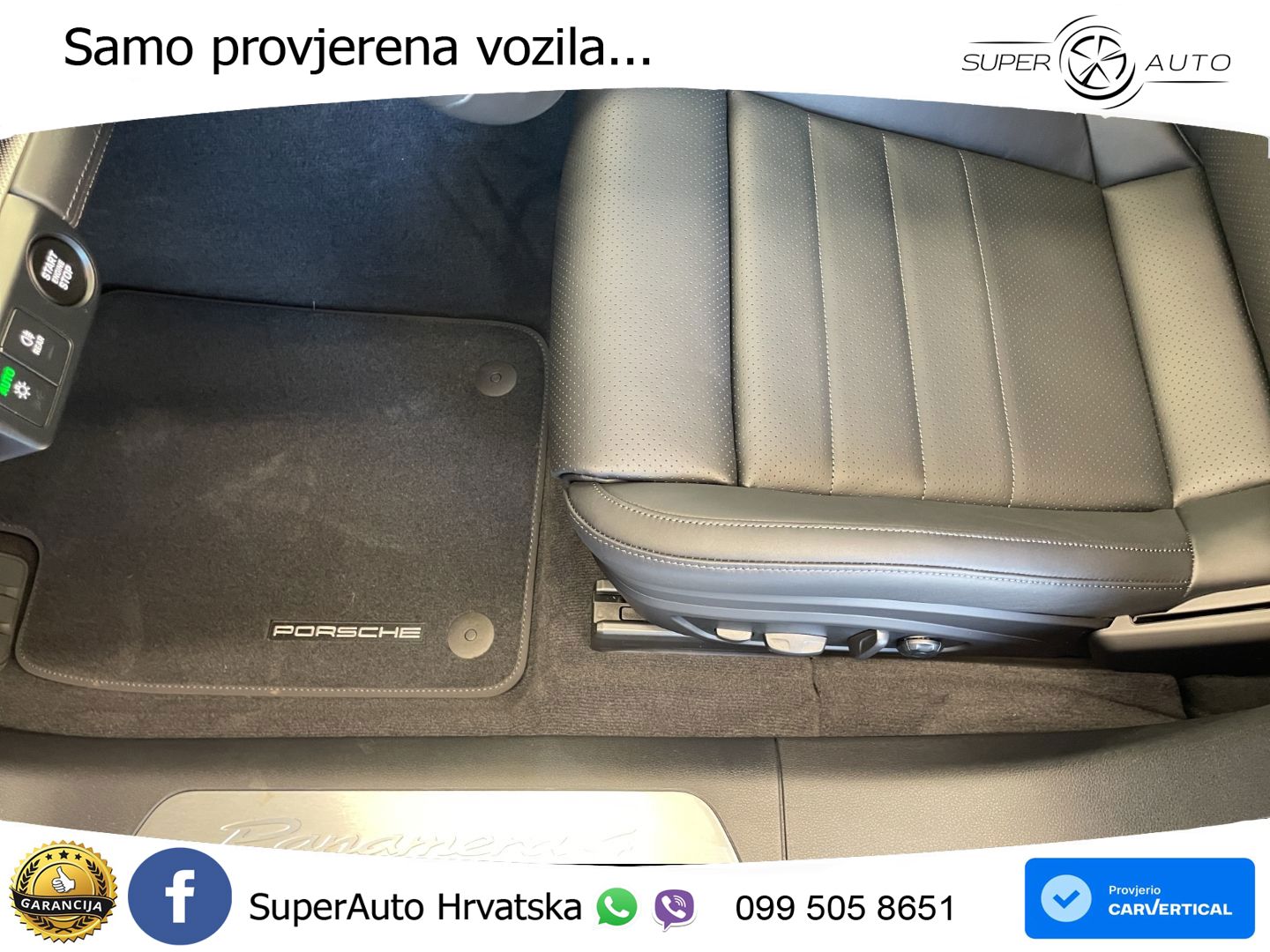 Porsche Panamera 4 2.9 V6 (470 KS) E-Hybrid PDK ZRAČNI+ACC+GR SJED+KAM+PANO