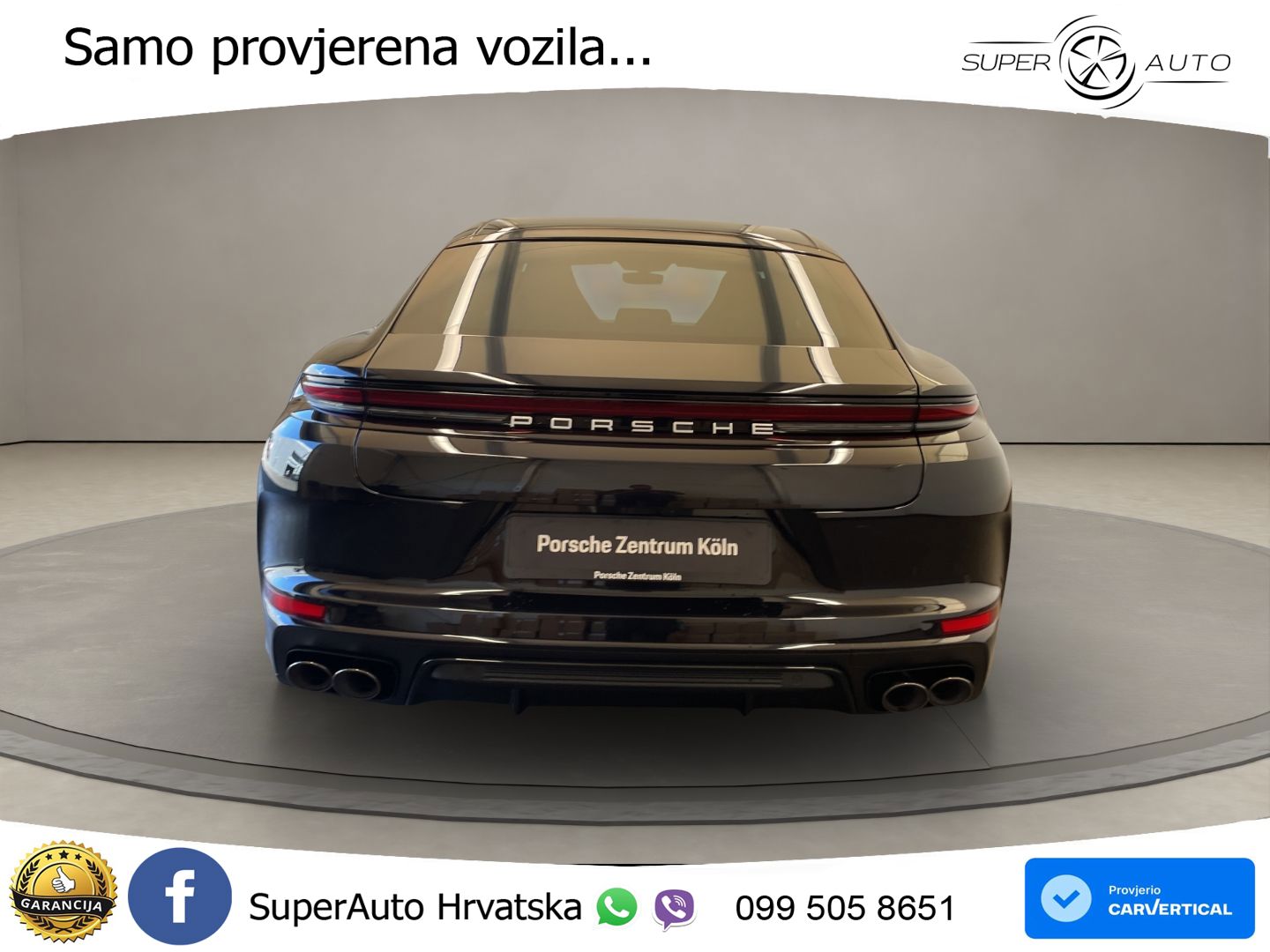 Porsche Panamera 4 2.9 V6 (470 KS) E-Hybrid PDK ZRAČNI+ACC+GR SJED+KAM+PANO