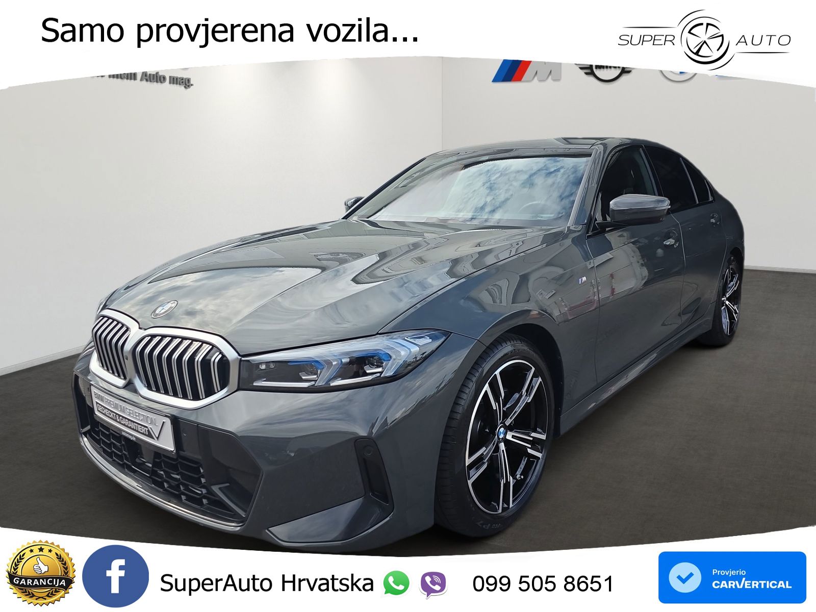 BMW 320i (184 KS) Steptronic M Sport LED+GR SJED+ACC