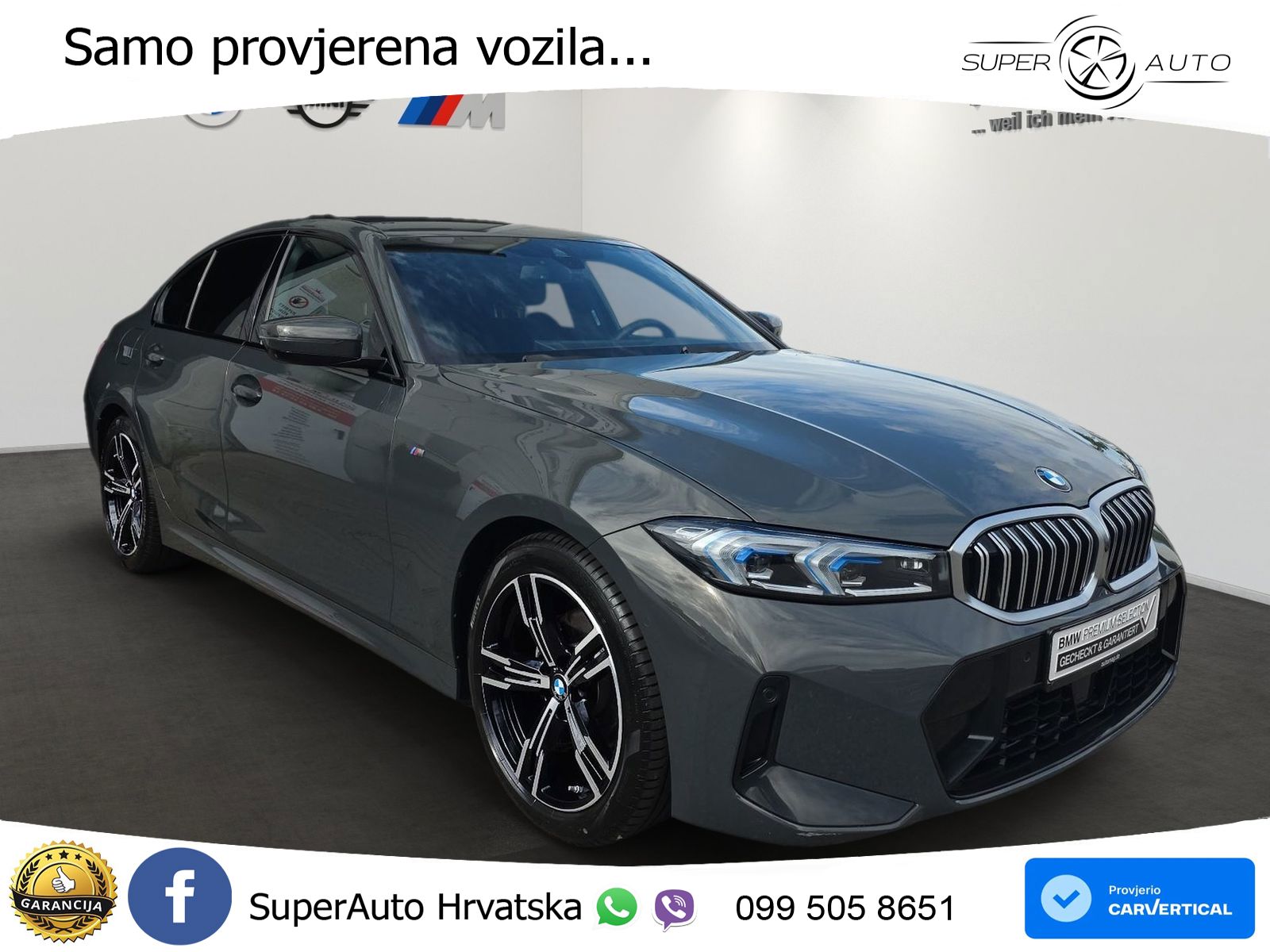 BMW 320i (184 KS) Steptronic M Sport LED+GR SJED+ACC