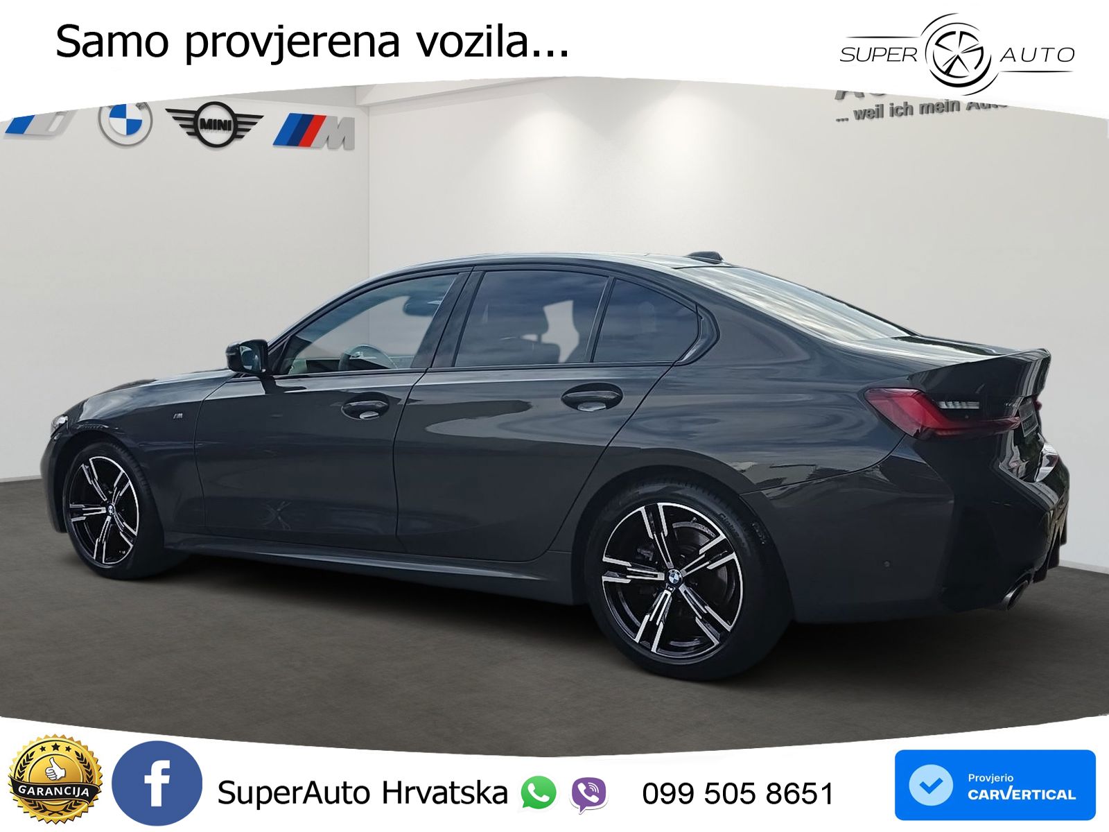 BMW 320i (184 KS) Steptronic M Sport LED+GR SJED+ACC