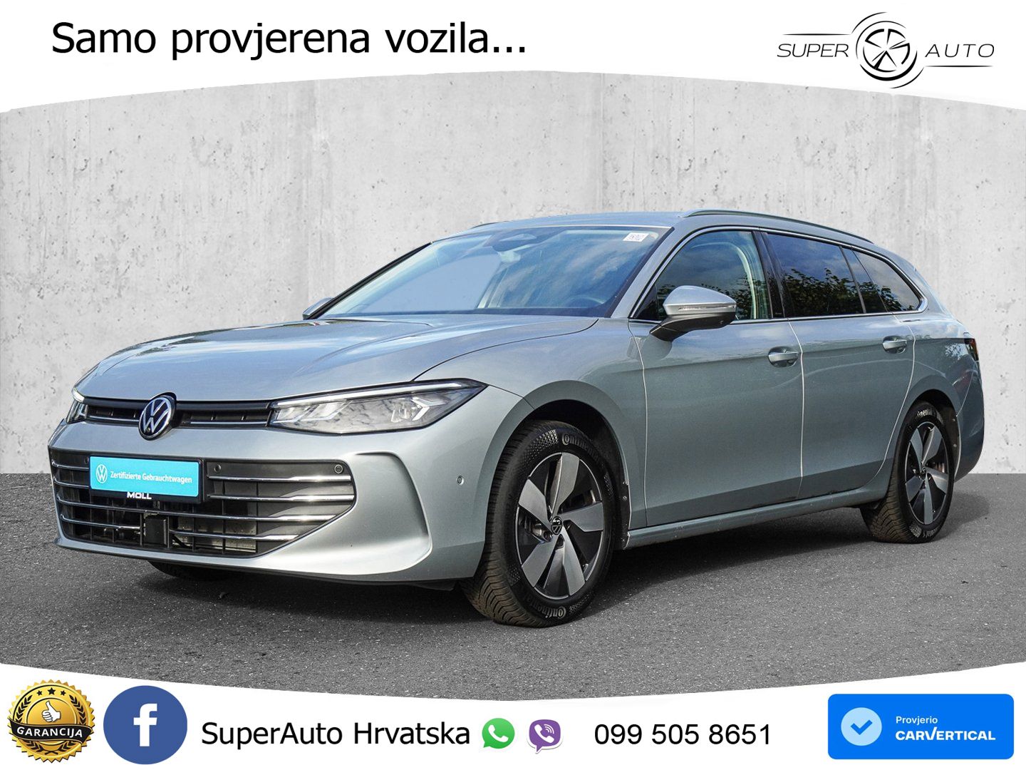 Volkswagen Passat Variant 1.5 eTSI (150 KS) DSG Business LED+GR SJED+ACC