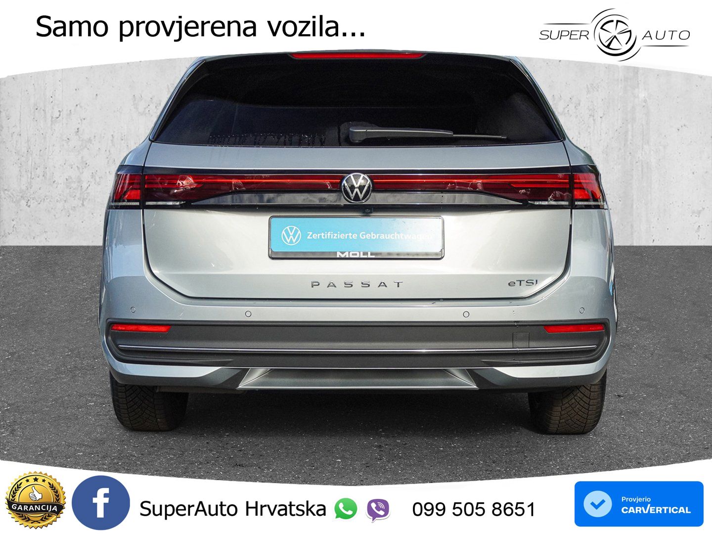 Volkswagen Passat Variant 1.5 eTSI (150 KS) DSG Business LED+GR SJED+ACC