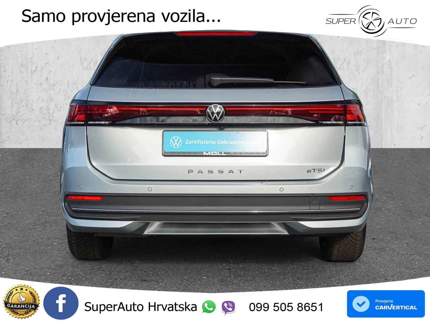 Volkswagen Passat Variant 1.5 eTSI (150 KS) DSG Business LED+GR SJED+ACC