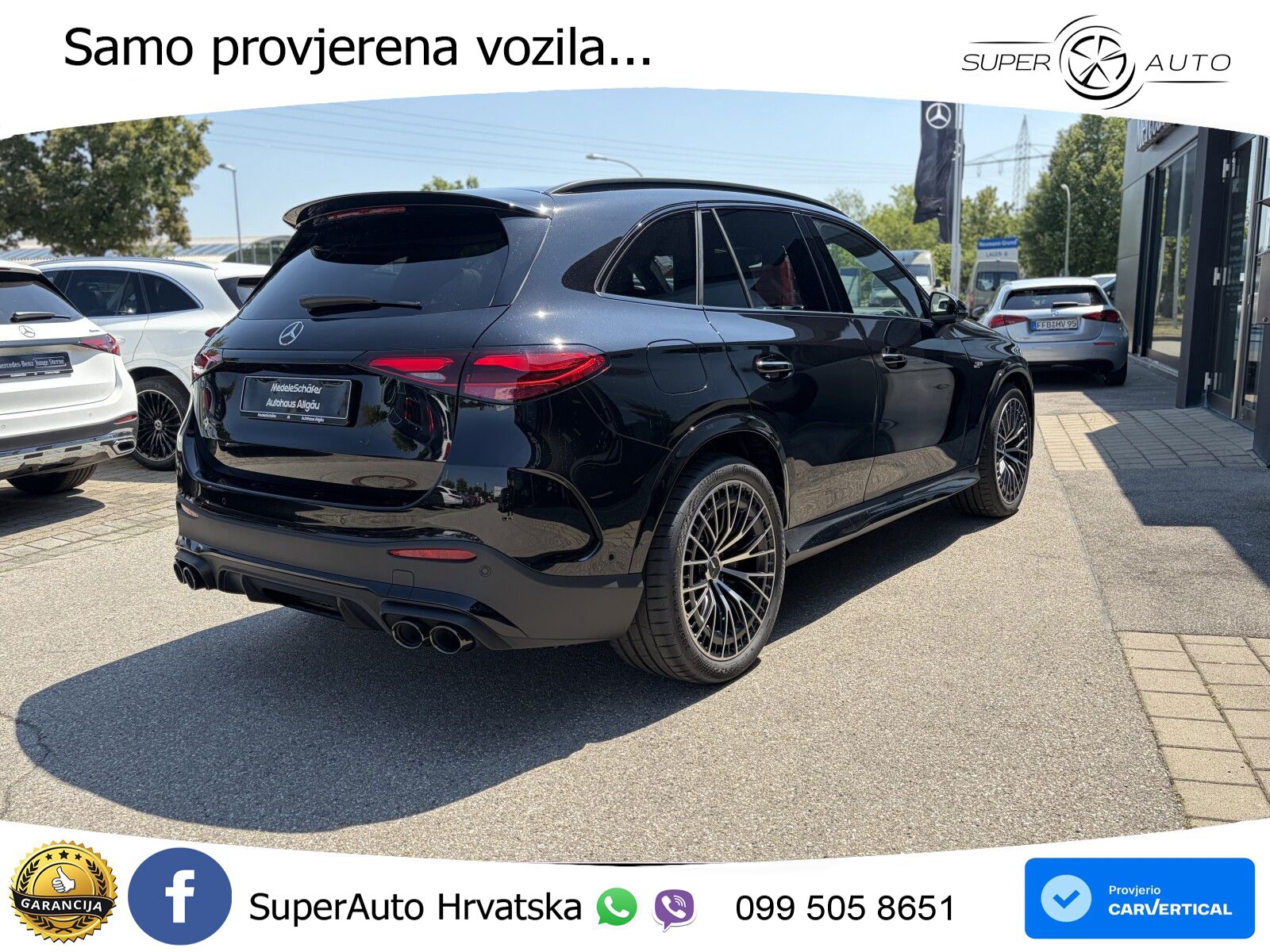 Mercedes AMG GLC 53 (449 KS) 4MATIC+ AMG SPEEDSHIFT TCT 9G ACC+GR SJED+360+PANO