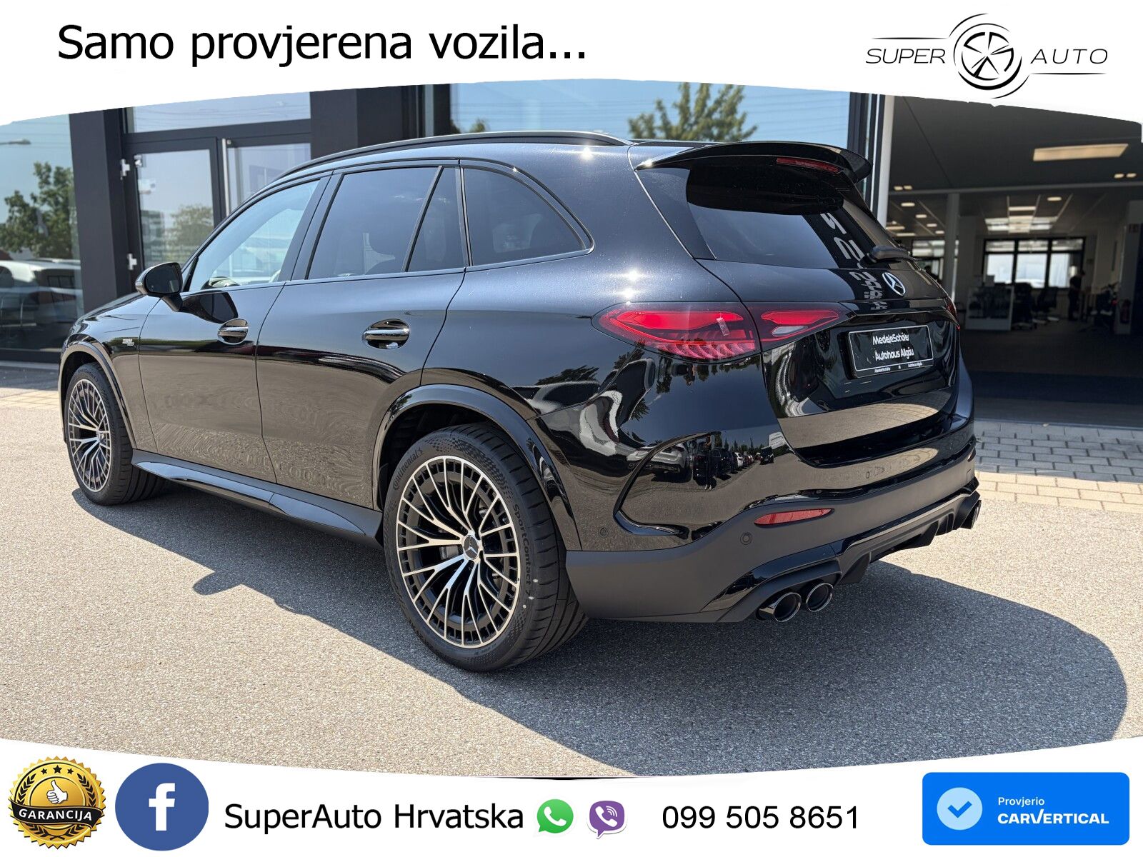 Mercedes AMG GLC 53 (449 KS) 4MATIC+ AMG SPEEDSHIFT TCT 9G ACC+GR SJED+360+PANO