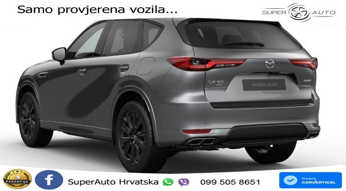Mazda CX-60 2.5 e-Skyactiv (328 KS) AWD Automatic LED+GR SJED+ACC