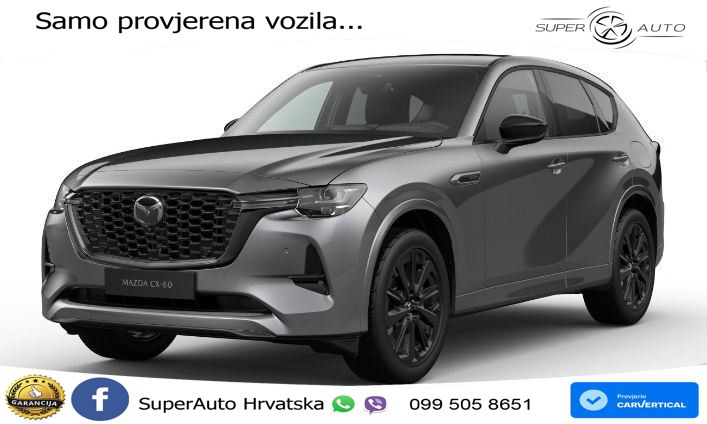Mazda CX-60 2.5 e-Skyactiv (328 KS) AWD Automatic LED+GR SJED+ACC