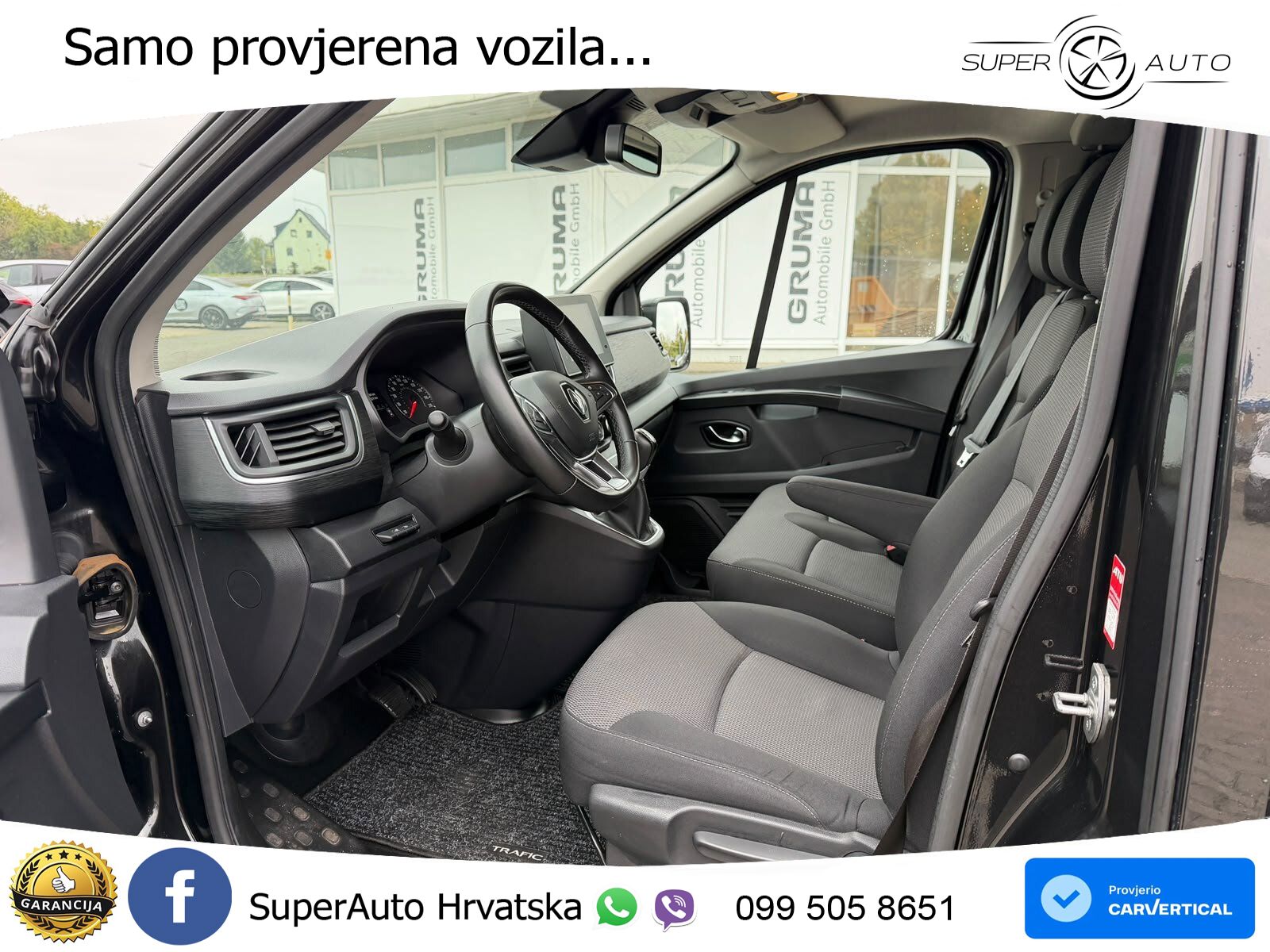 Renault Trafic Komfort DOKA L2H1 3,0t LED+AHK+6-SitzeNSW 150 KS