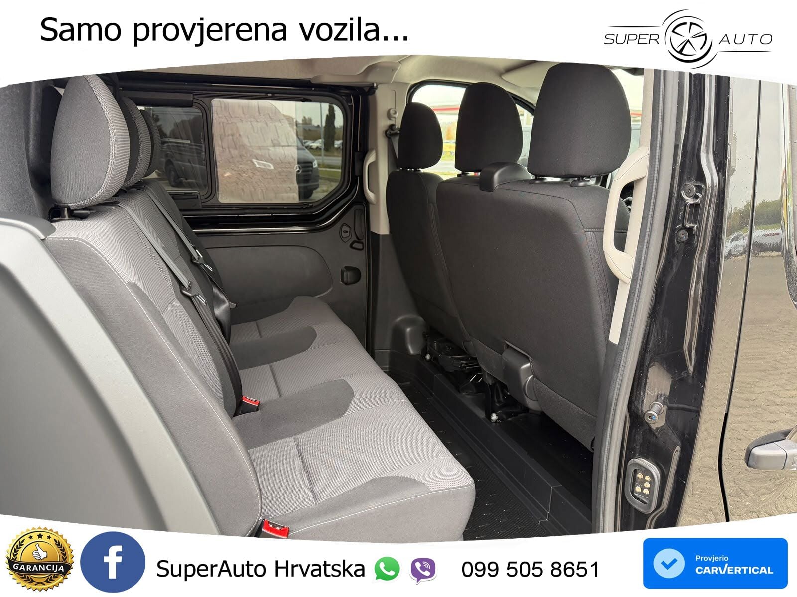 Renault Trafic Komfort DOKA L2H1 3,0t LED+AHK+6-SitzeNSW 150 KS