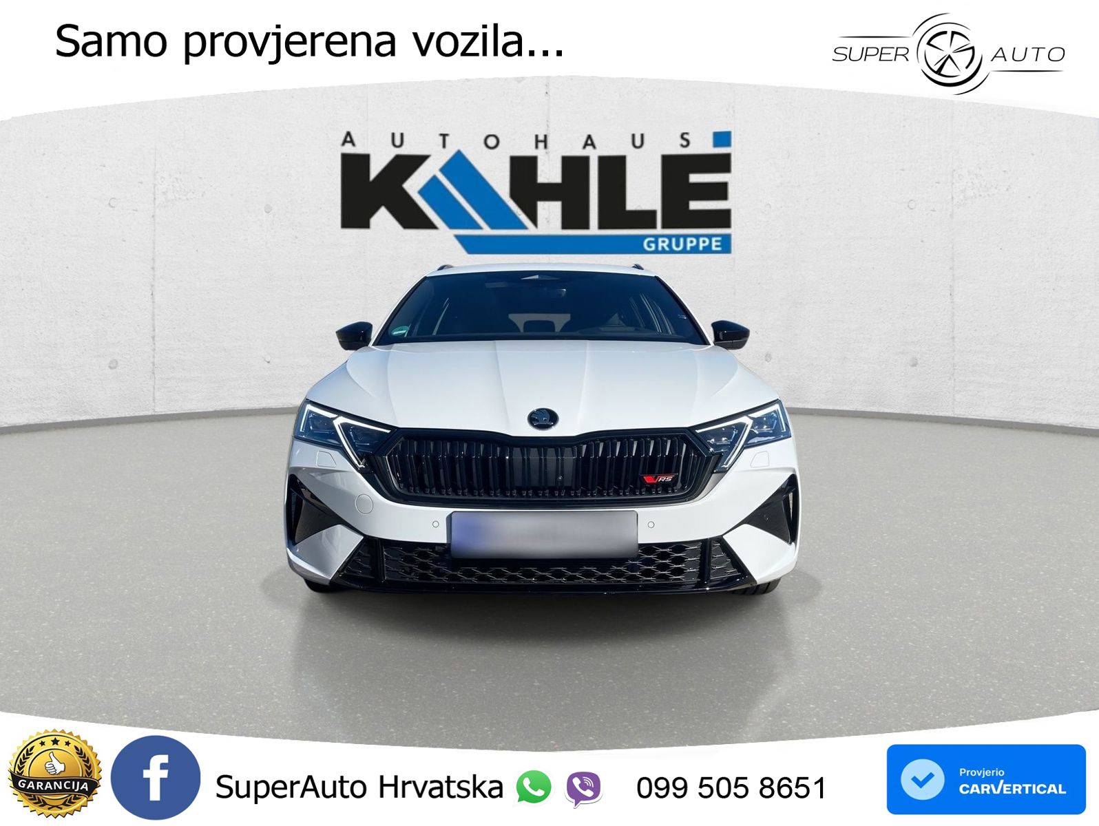 Škoda Octavia Combi RS 2.0 TSI (265 KS) DSG LED+GR SJED+ACC