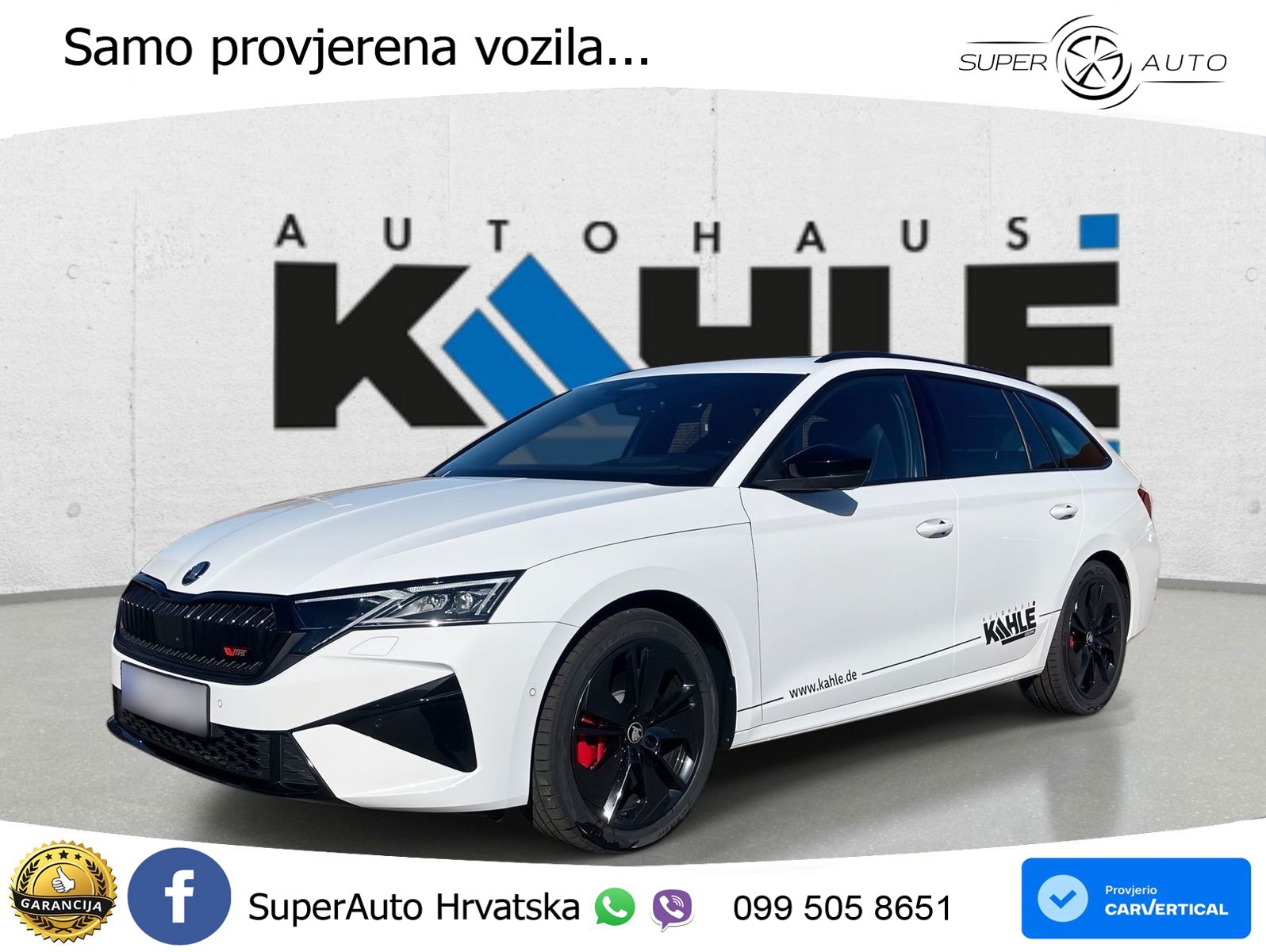 Škoda Octavia Combi RS 2.0 TSI (265 KS) DSG LED+GR SJED+ACC