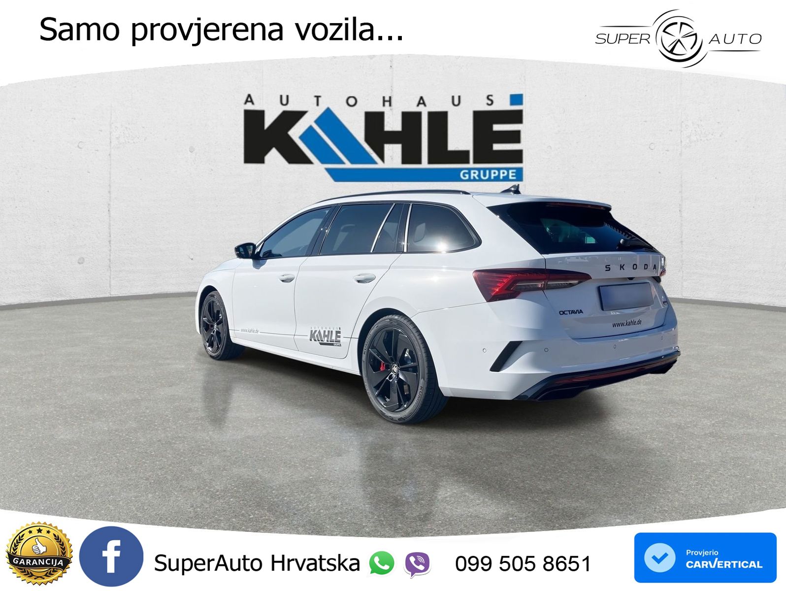 Škoda Octavia Combi RS 2.0 TSI (265 KS) DSG LED+GR SJED+ACC