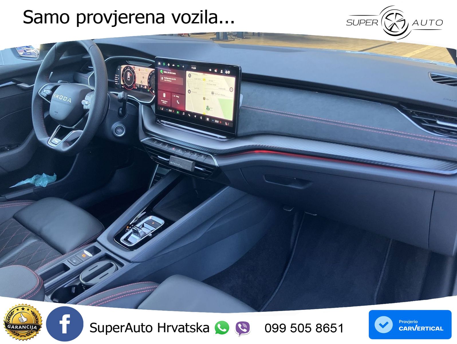 Škoda Octavia Combi RS 2.0 TSI (265 KS) DSG LED+GR SJED+ACC