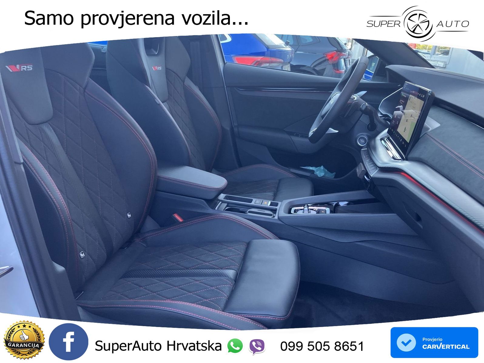 Škoda Octavia Combi RS 2.0 TSI (265 KS) DSG LED+GR SJED+ACC