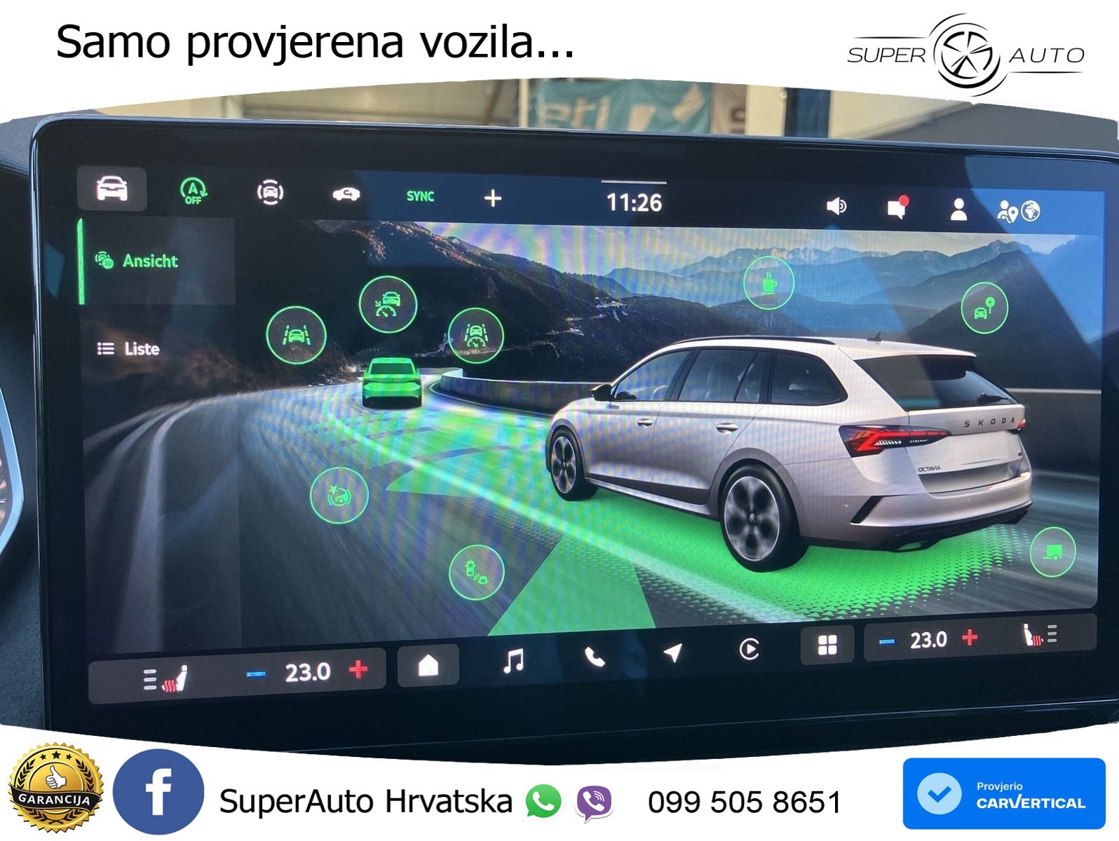 Škoda Octavia Combi RS 2.0 TSI (265 KS) DSG LED+GR SJED+ACC