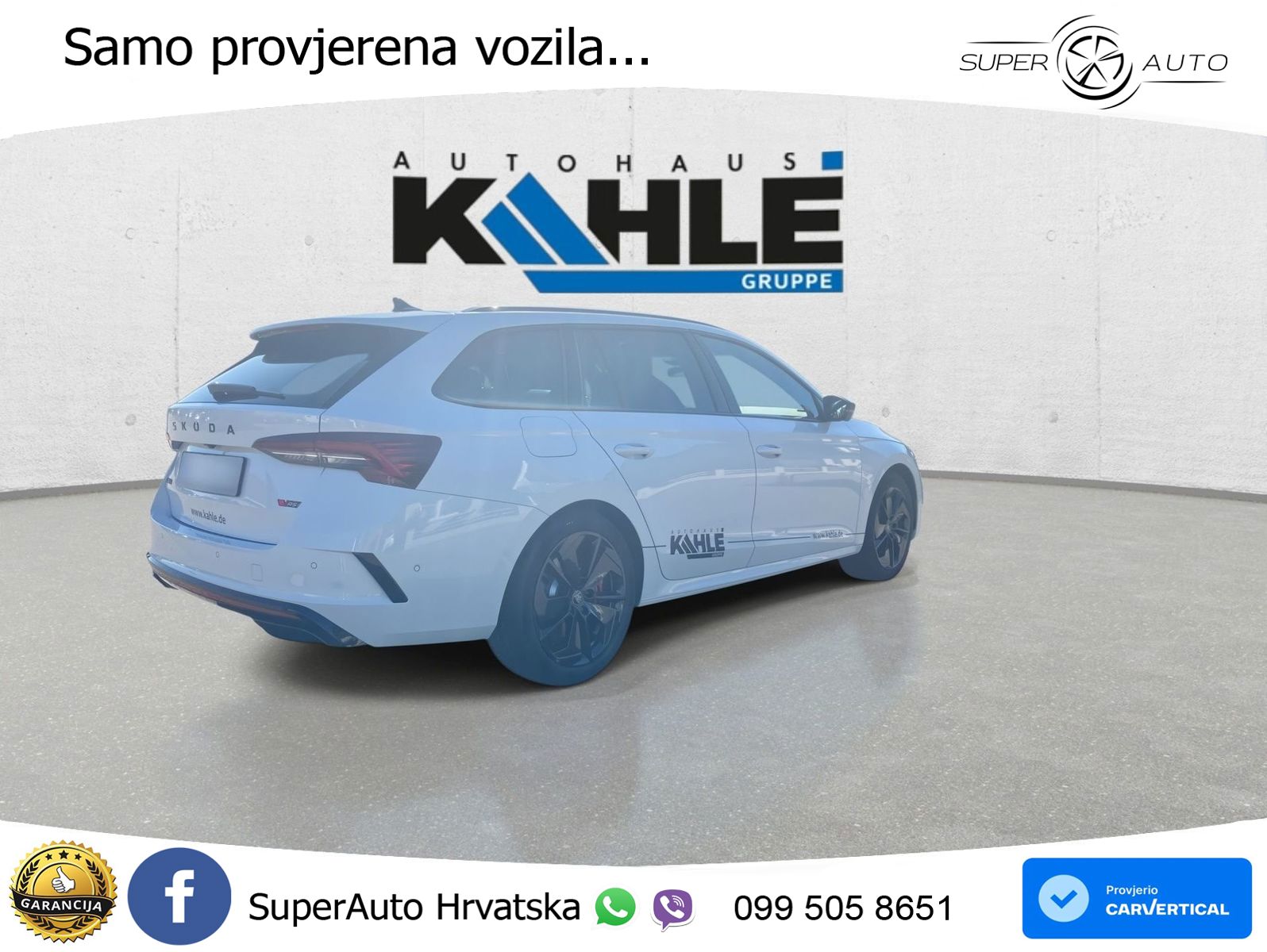 Škoda Octavia Combi RS 2.0 TSI (265 KS) DSG LED+GR SJED+ACC