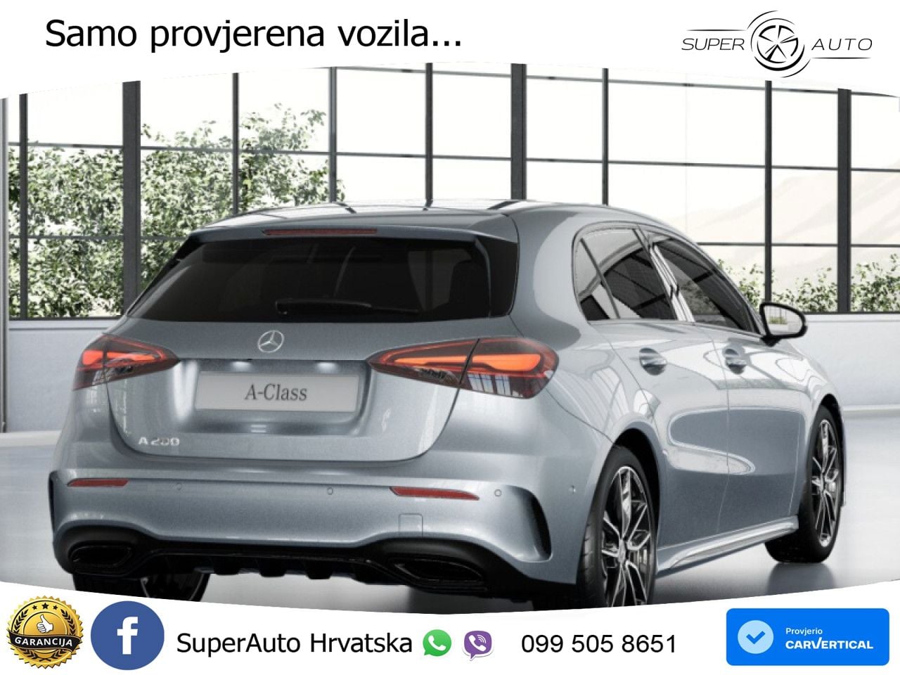 Mercedes-Benz A 200 7G-DCT AMG LED+GR SJED+ACC