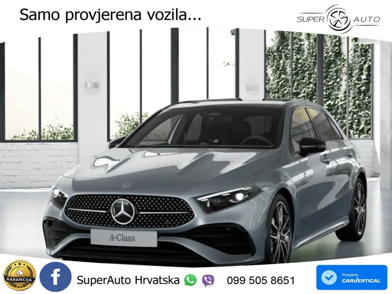 Mercedes-Benz A 200 7G-DCT AMG LED+GR SJED+ACC