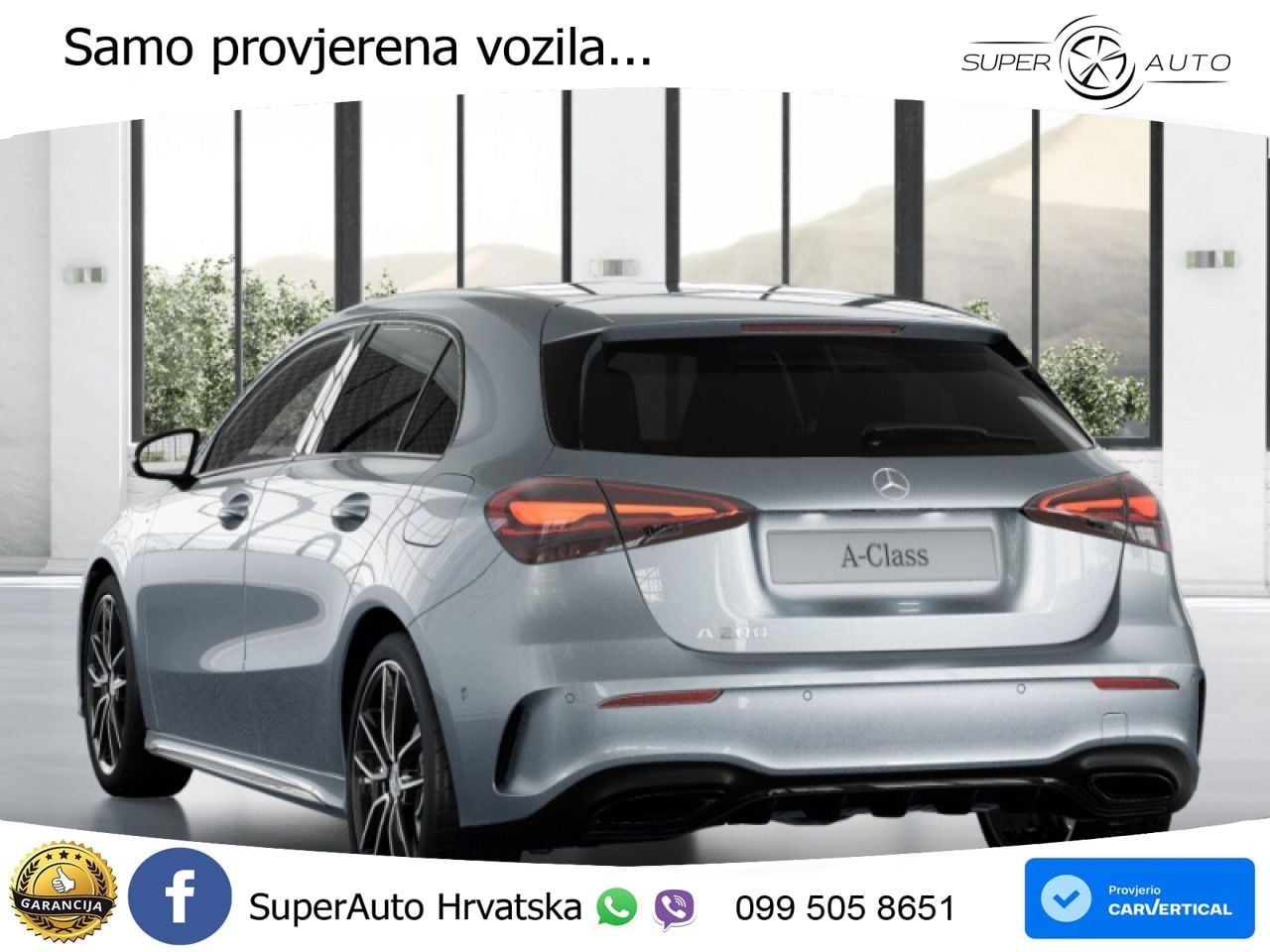 Mercedes-Benz A 200 7G-DCT AMG LED+GR SJED+ACC