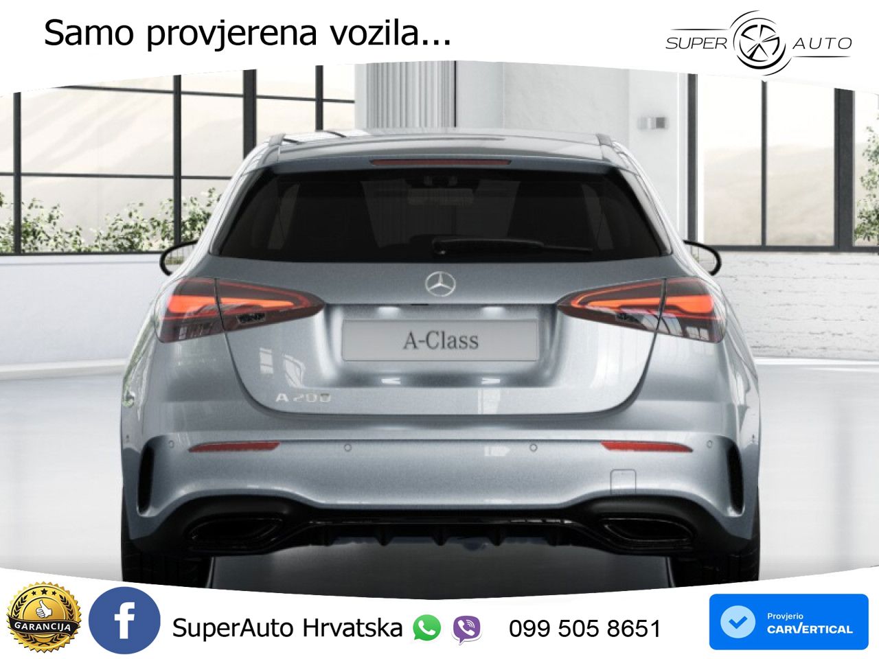 Mercedes-Benz A 200 7G-DCT AMG LED+GR SJED+ACC