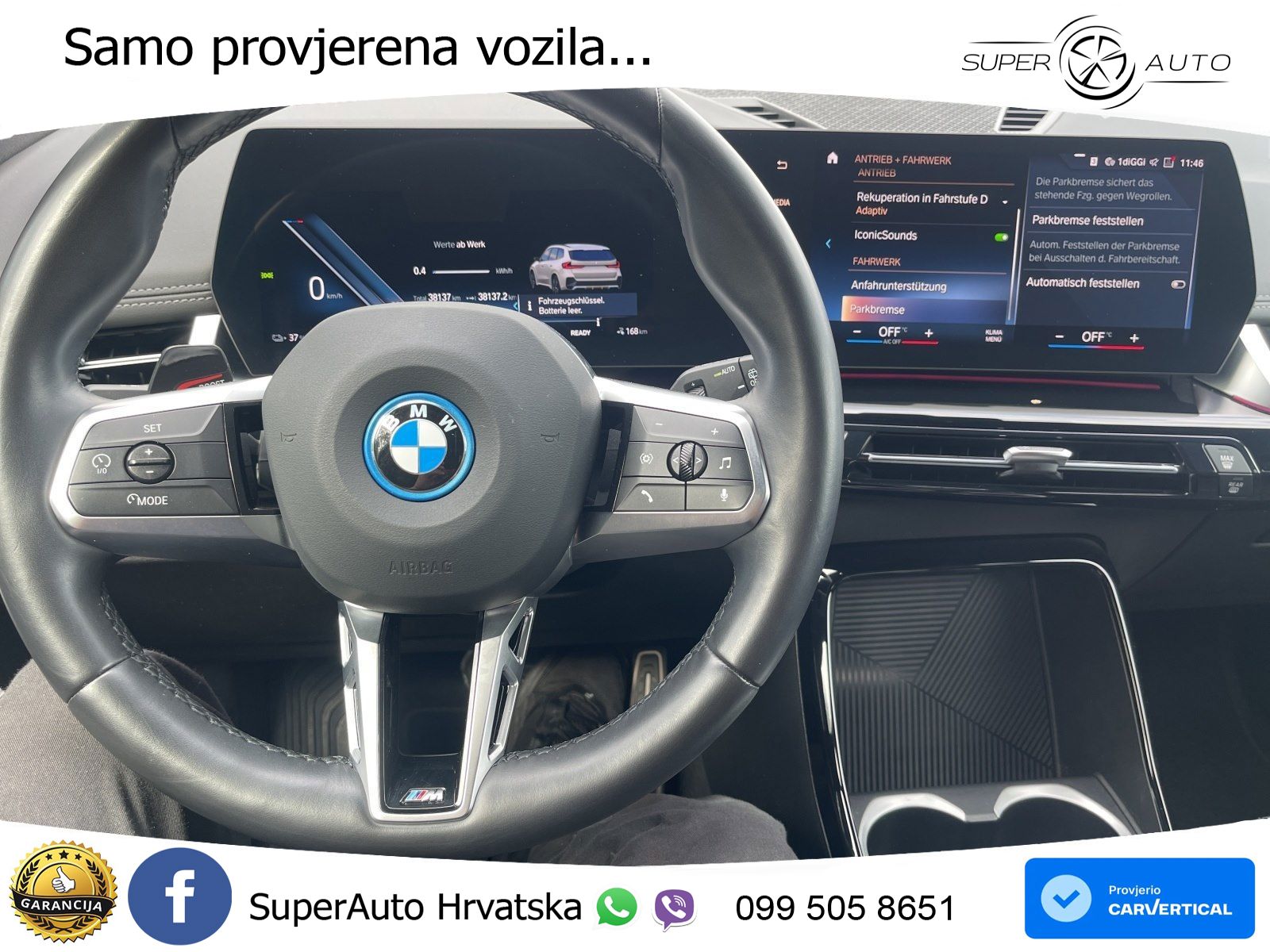 BMW iX1 68 kWh (313 KS) xDrive30