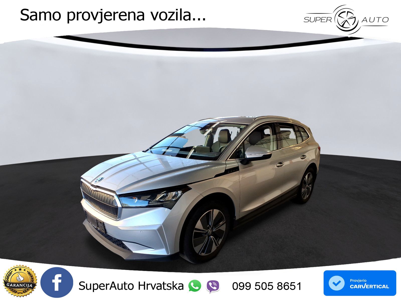 Škoda Enyaq iV 80 82 kWh (204 KS) Loft LED+GR SJED+ACC