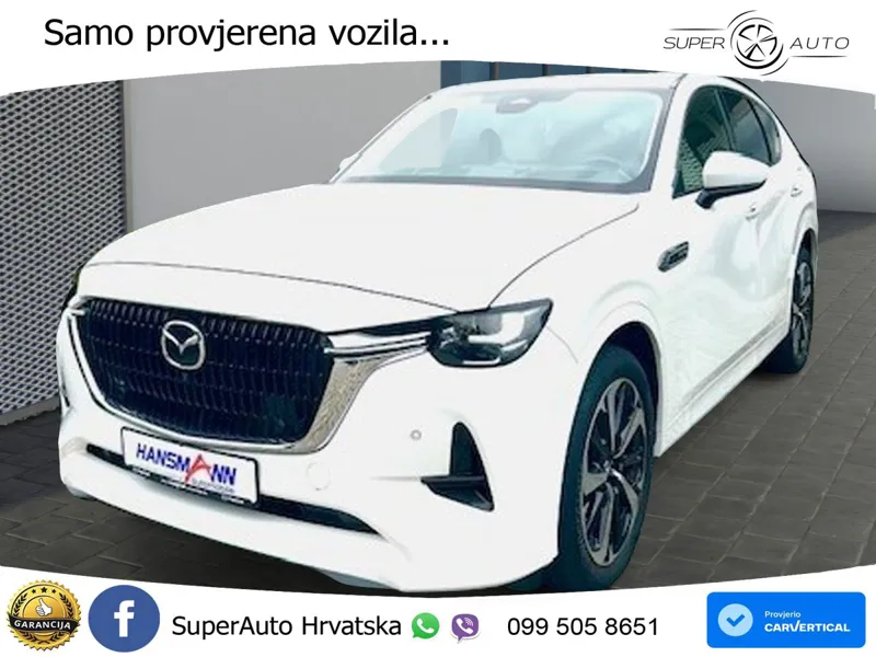 Mazda CX-60 2.5 e-Skyactiv (328 KS) AWD Automatic LED+GR SJED+ACC